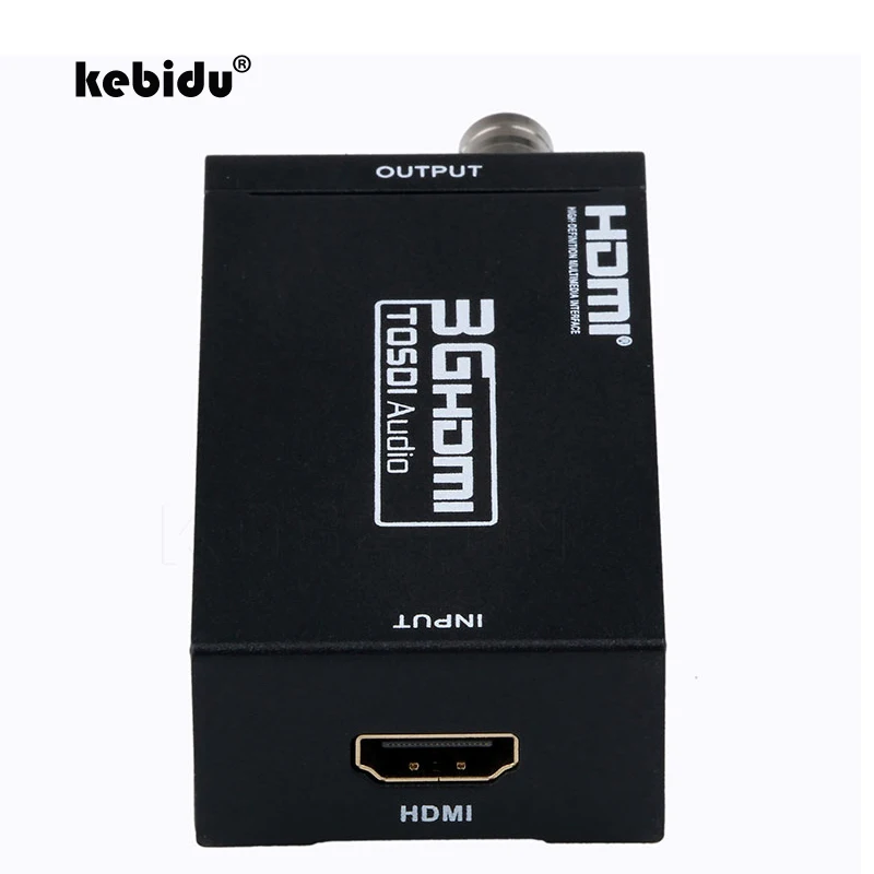 Оптовая продажа адаптер kebidu Mini HD 3G SDI Box для конвертера поддержка / сигналов