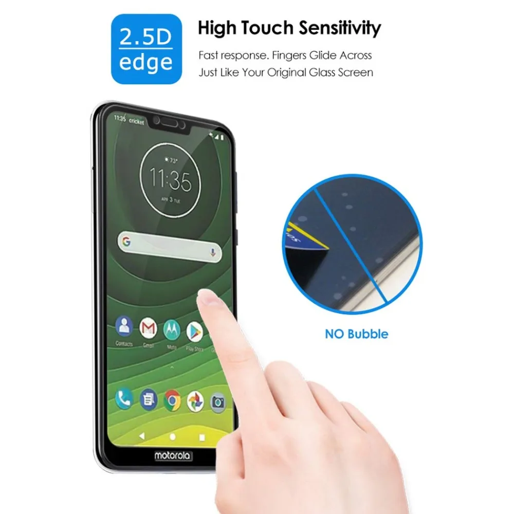 Защитное стекло закаленное 3D для Motorola Moto G7|Защитные стёкла и плёнки телефонов| |