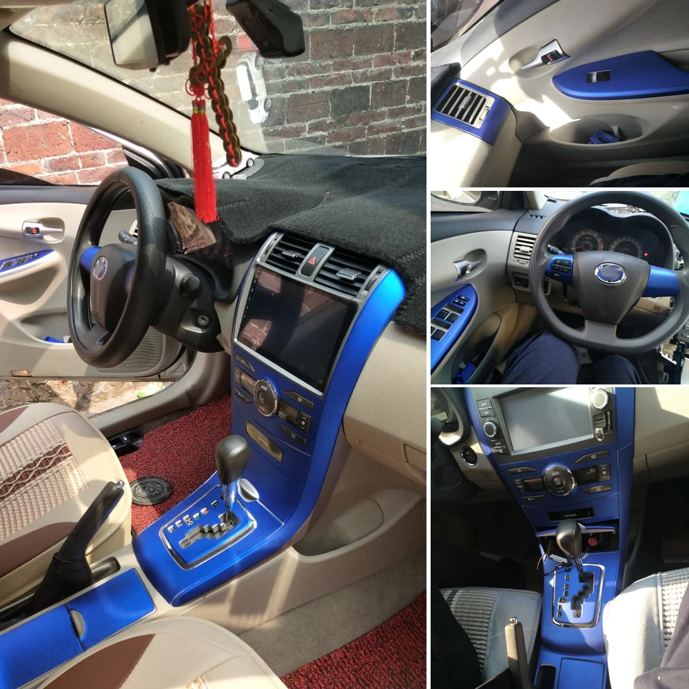 Для Защитные чехлы для сидений сшитые специально Toyota Corolla 2007 2013 внутренний
