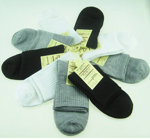 6 pair Lot box High quality autumn style new men socks 2015 cheap men's all cotton sock fashion sport solid man|sock women|sock organizersock