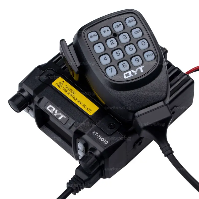 QYT KT-7900D quad band автомобильный радиоприемник 136-174 МГц &amp 220-270 МГц/350-390 400-480 RX TX 25 Вт