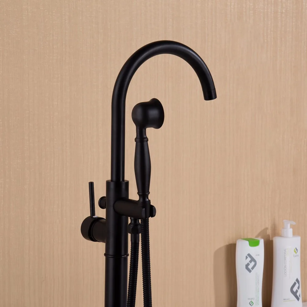 Сидячий античный латунный Смеситель для горячей и холодной ванны отдельно