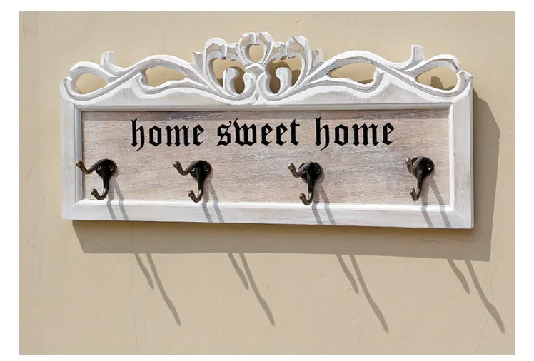 

1 шт. креативная деревянная настенная полка для магазина одежды в американском стиле, деревянный настенный подвесной стеллаж для хранения с...