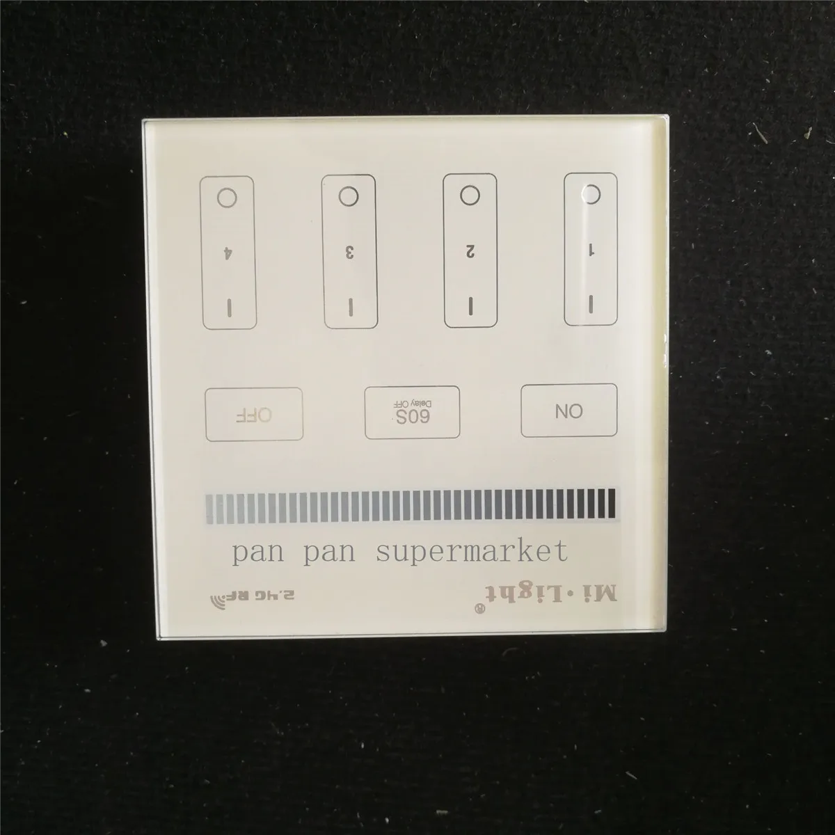 Mi light 2.4G 4-Zone Smart Touch Panel led Dimmer dimmingT1/T2/T3/T4 RGB /RGBW/RGB+CCT Brightness Controller for strip | Освещение