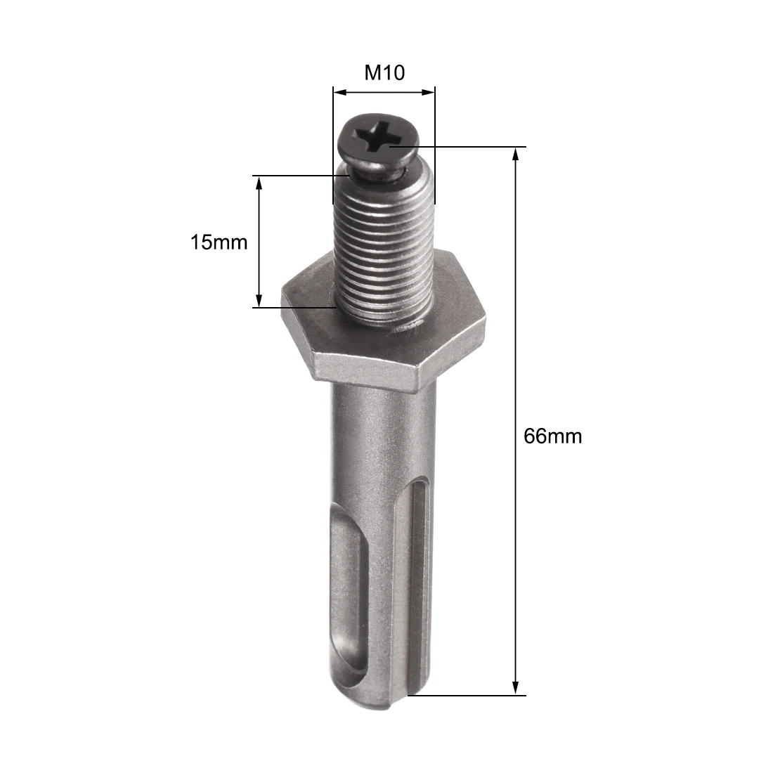 5 шт. адаптер патрона для сверления 3/8 &quot1/2&quot SDS Plus до M10 M13 резьба без ключа с