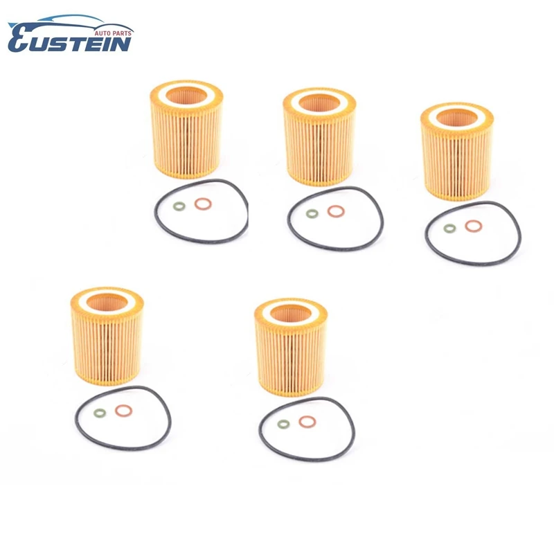 oil filter for BMW E60 E66 E65 E67 E90 E91 E92 E93 11427566327 11428683196 11427953129 Pack Of 5 | Автомобили и мотоциклы