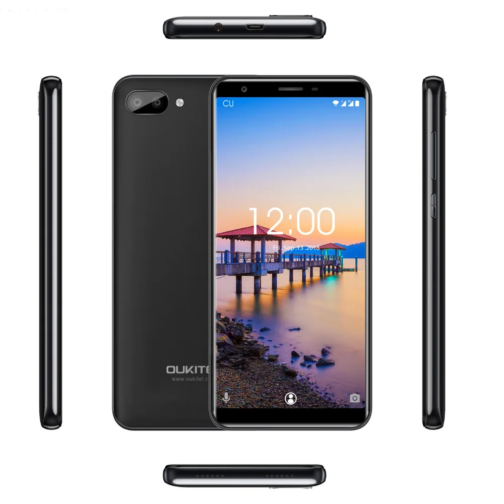 Оригинальный OUKITEL C11 3g смартфон 5 дюйма Android 8 1 мобильный телефон 4 ядра 1G
