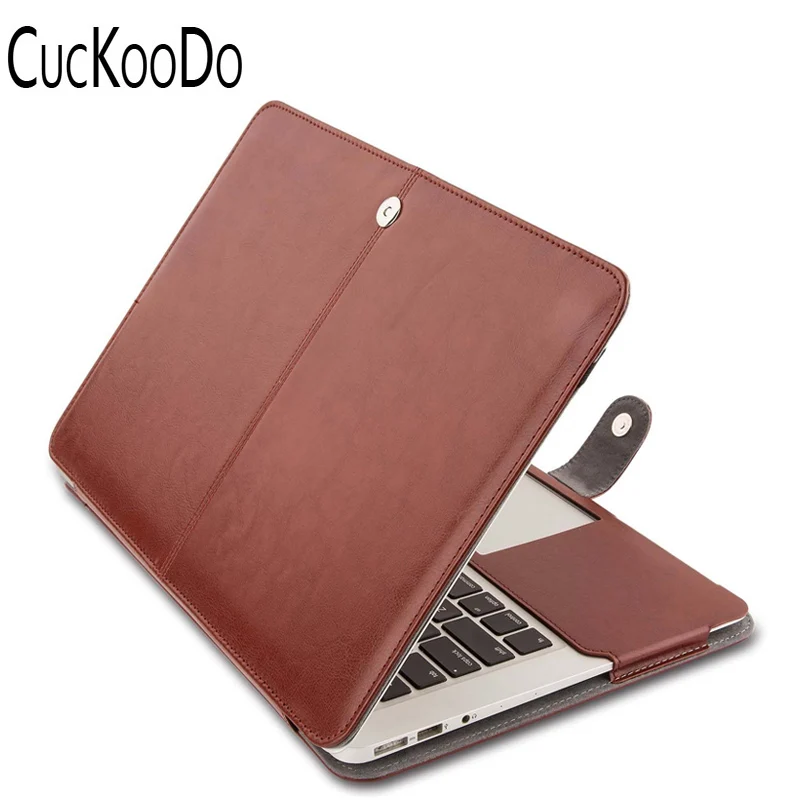 Чехол книжка из искусственной кожи с функцией подставки для MacBook Air 11 6 13 3/Pro 3 15 4 Pro