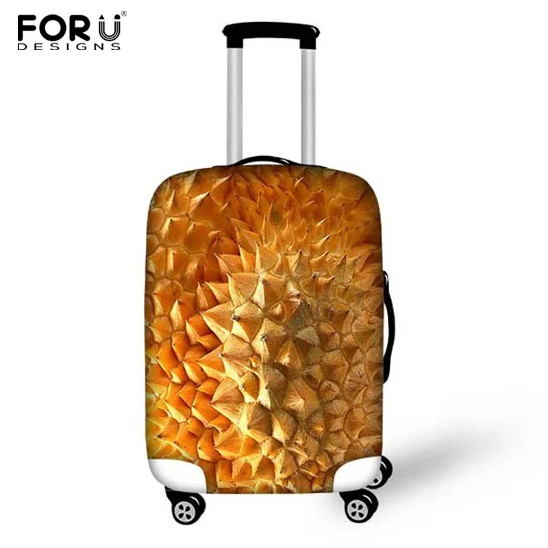 FORUDESIGNS утолщенный дорожный защитный чехол для багажа на молнии с принтом Чехол