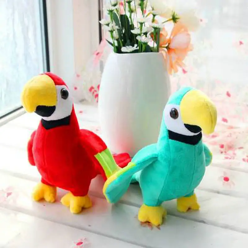 

20/25cm Cute Plush Rio Macaw Parrot Plush Toy Stuffed Doll Bird Baby Kids Children Birthday Gift Home Shop Decor