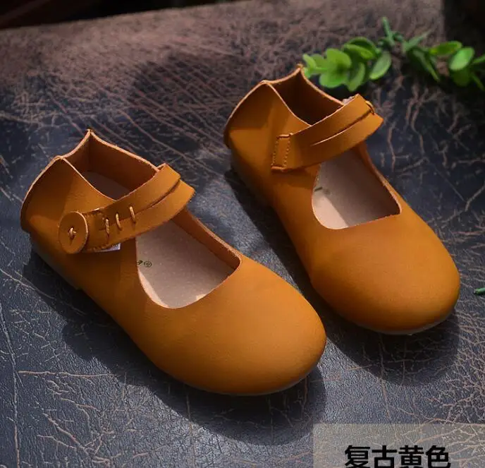 Туфли для девочек в японском и корейском стиле мягкие кожаные туфли обувь