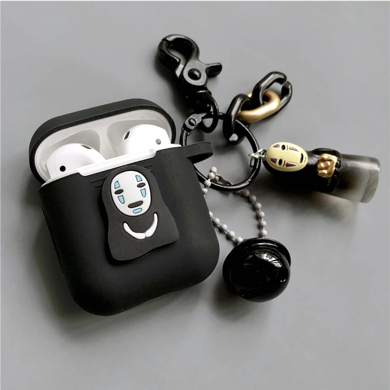 Bluetooth наушники силиконовый чехол для Apple Airpods чехол 1 2 Чехол аксессуары милые Мультяшные наушники защитный чехол сумка коробка