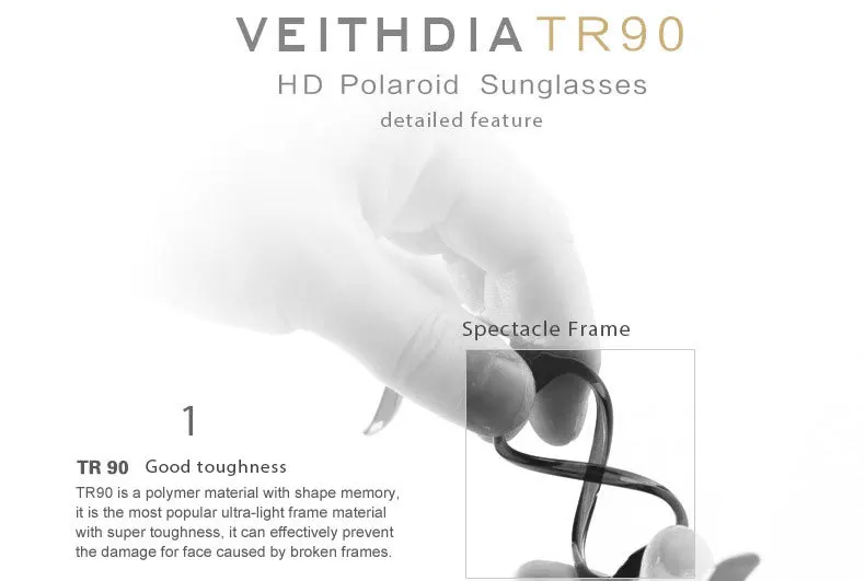 VEITHDIA ретро классические кошачий глаз женские солнцезащитные очки TR90 оправа женские солнцезащитные очки oculos de sol для женщин VT7016