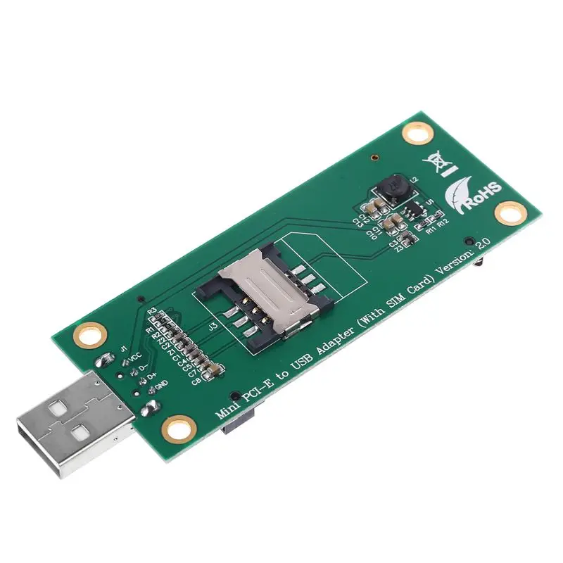 Мини PCI e Беспроводная WWAN USB адаптер карта с слотом сим карты для HUAWEI ZTE|Платы
