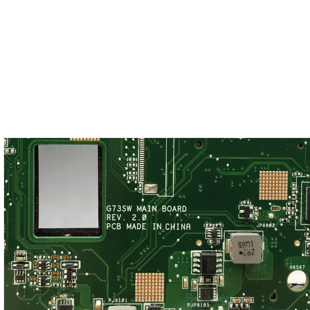 KEFU G73SW материнская плата для ASUS G73S G73 Материнская ноутбука 4 слота 2D REV: 2 0 HM65 Тест