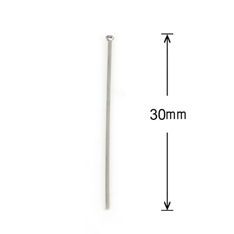 Булавки из нержавеющей стали разных размеров для изготовления ювелирных изделий