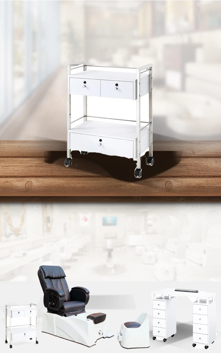 Doshower DS BT 5 розовая тележка для салона с салонной тележкой Парикмахерская