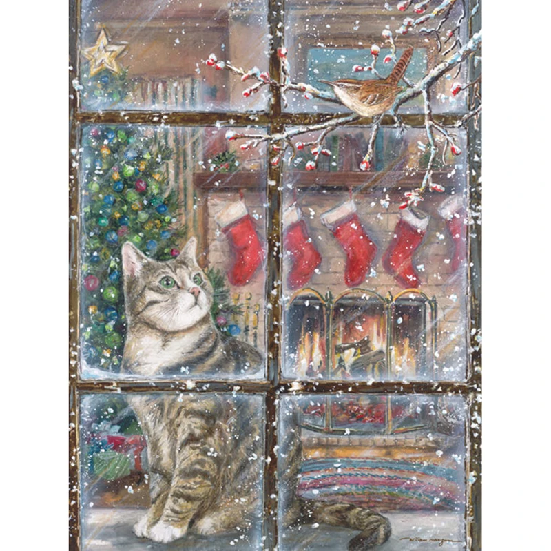 DIY 5D алмазная живопись вышивка крестиком квадратная мозаика Алмазная кошка