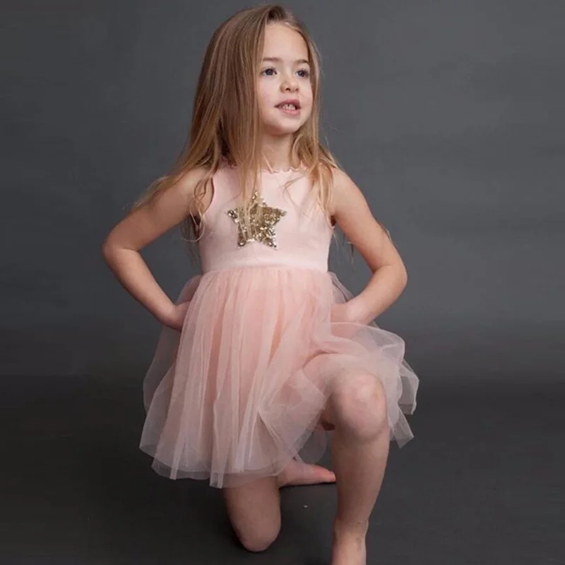 Baby Girls Dress Summer Children Girl Clothing 3-8 Years Toddler Tutu Dresses Birthday Party Kids For Clothes | Детская одежда и