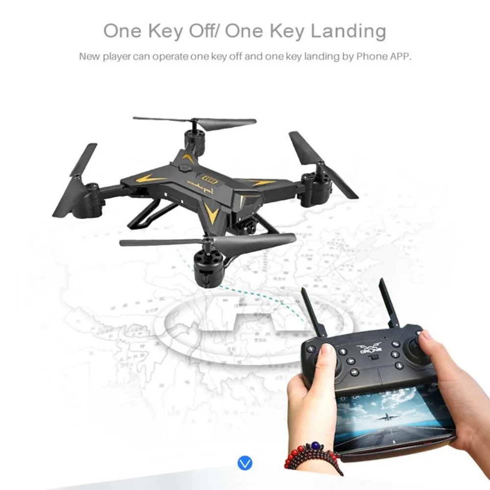 Ky601S RC вертолет складной селфи Дрон Квадрокоптер с широкоугольным HD 1080P Wifi Fpv