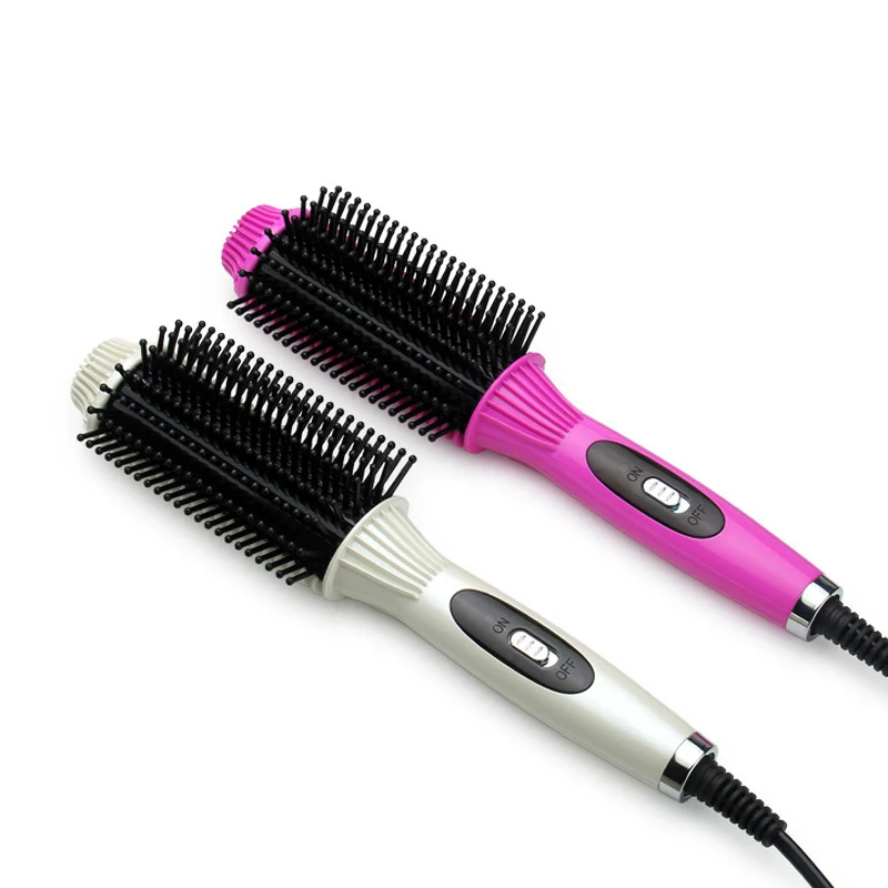 Расческа 2-в-1 для быстрого выпрямления волос с защитой от ожогов Электрический