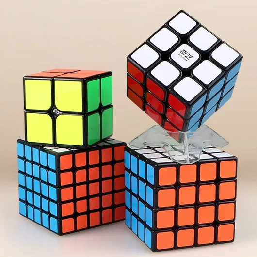 Qiyi набор 2x2x2 3x3x3 4x4x4 5x5x5 Dodecahedron mastermморфикс LVY упаковочный магический скоростной