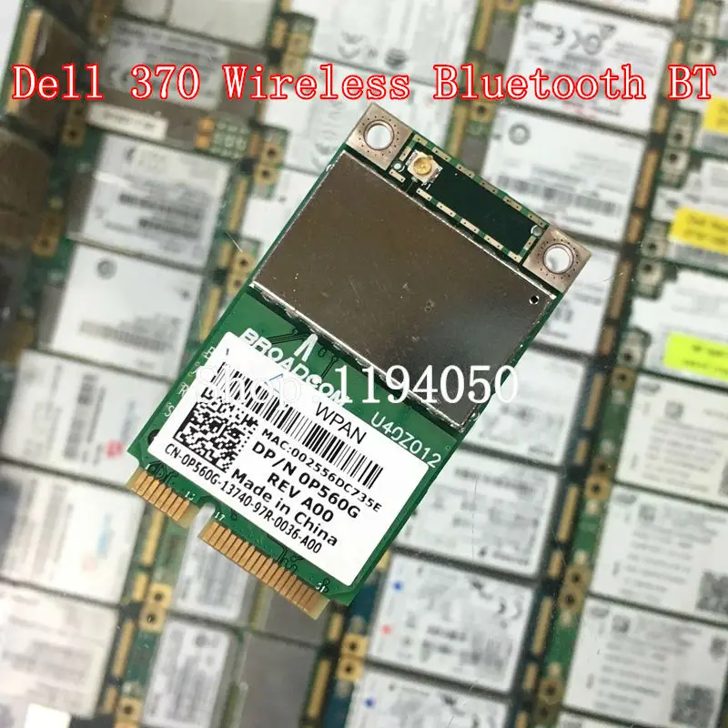 Беспроводной модуль Dell 370 Bluetooth latitude E5400 E5500 E6400 M2400 M4400 M6400 BMC92046 BT|dell wireless|dell bluetooth