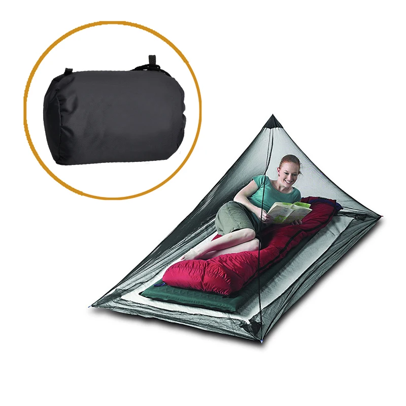 Москитная сетка Пирамидка на 2/1 человек кровать палатка с нейлоновой головкой