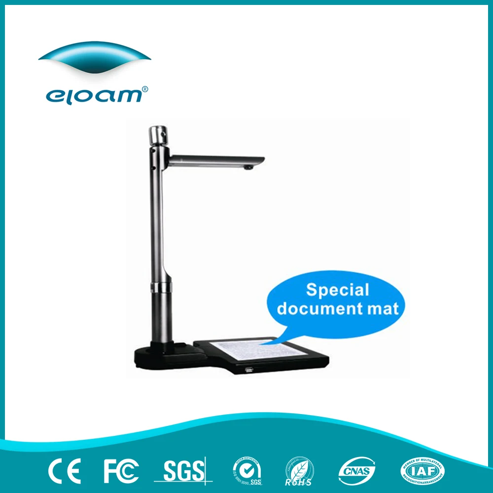 Eloam s520 5 Mega piexels портативный сканер документов камеры A4 с жесткой подставкой cmos usb