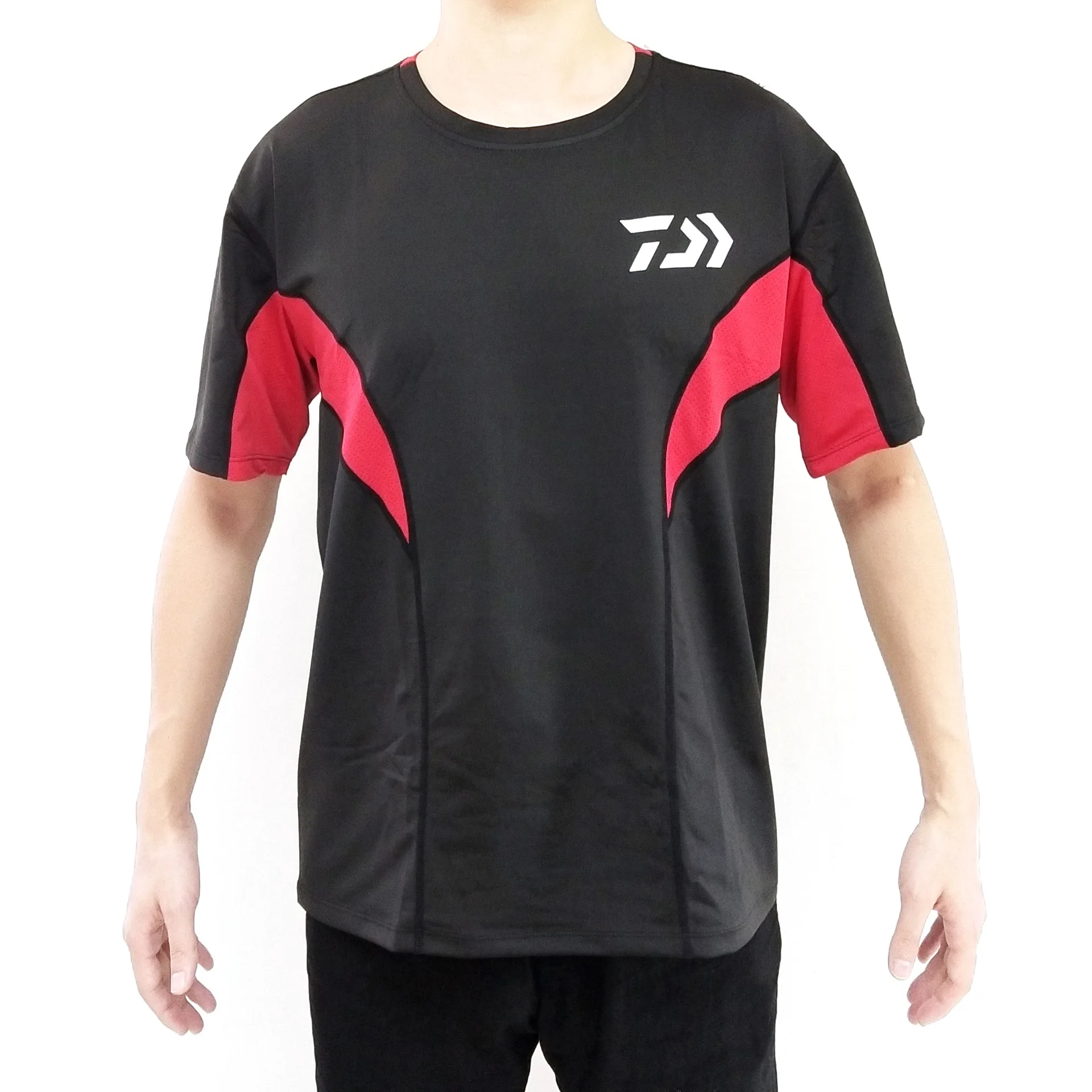 Летняя быстросохнущая дышащая Солнцезащитная футболка с короткими рукавами для