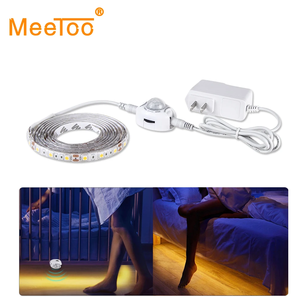 Светодиодная лента SMD5050 с датчиком движения 12 В 2 А|Подшкафные лампы| |