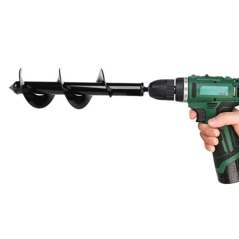 Садовый Бур спиральное сверло Рото цветок плантатор лампы шестигранный вал