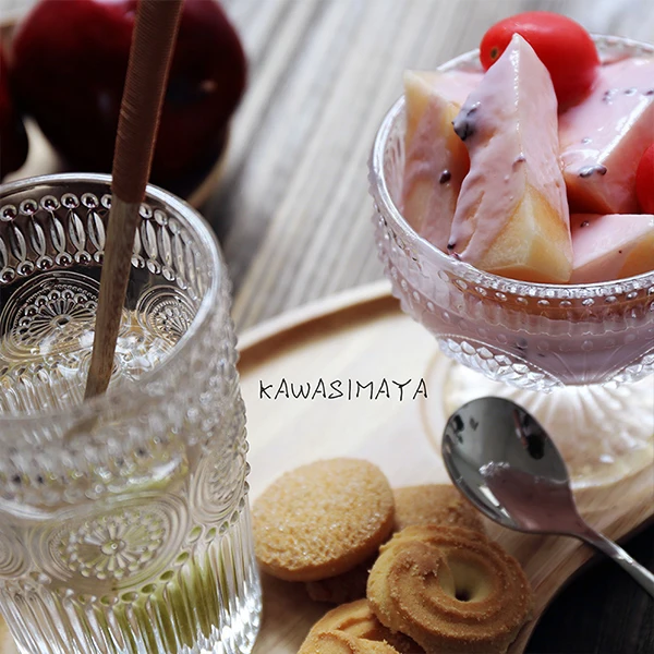 Высококачественные чаши в японском стиле Zakka с вырезанными цветами для чая воды