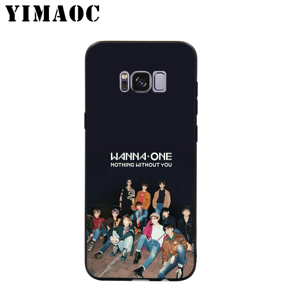 Мягкий чехол YIMAOC Wanna One K pop Bands для Samsung Galaxy S10 S10e S9 S8 A6 Plus S7 S6 Edge A7 A5 A3 J6 Note 9 8 |