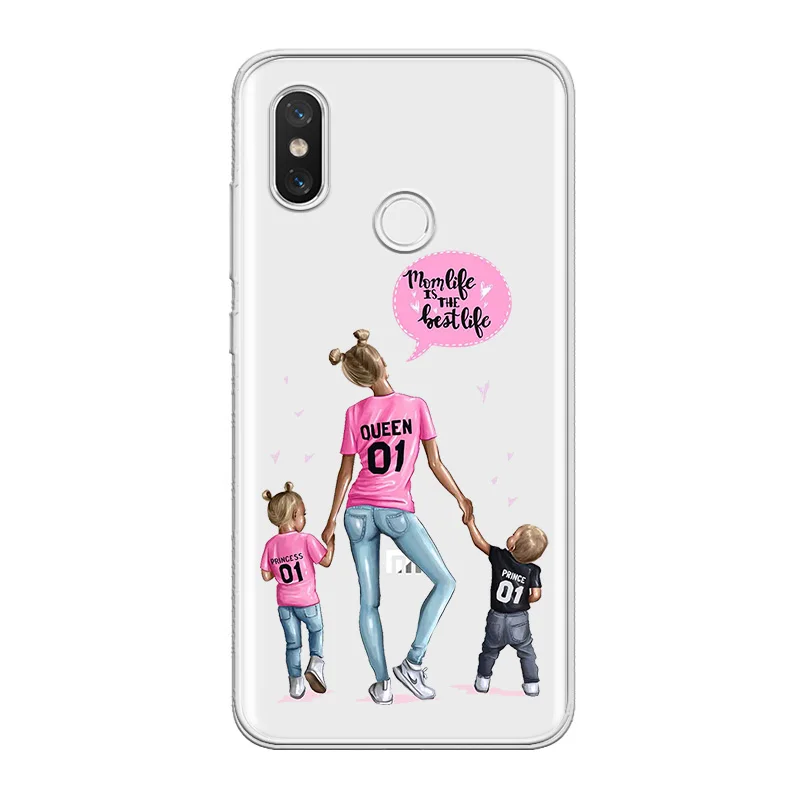 Patterned 4 Ciciber для Xiaomi 9 8 6 5 X A2 A1 5C 5S Plus Lite SE PocoPhone F1 Мягкий ТПУ чехол для Xiaomi MIX MAX 3 2 1 S Pro Super MaMa Girls - Цвет: Patterned 4