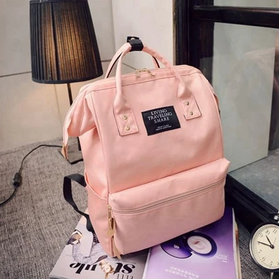 Школьные ранцы longmiao для подростков Холщовый Повседневный большой рюкзак