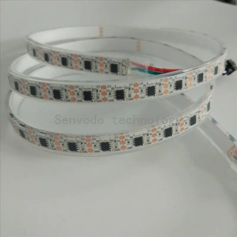 5mX 2017 новейший DC5V вход 020SMD боковое излучение с WS2811 IC RGB полноцветная Адресуемая