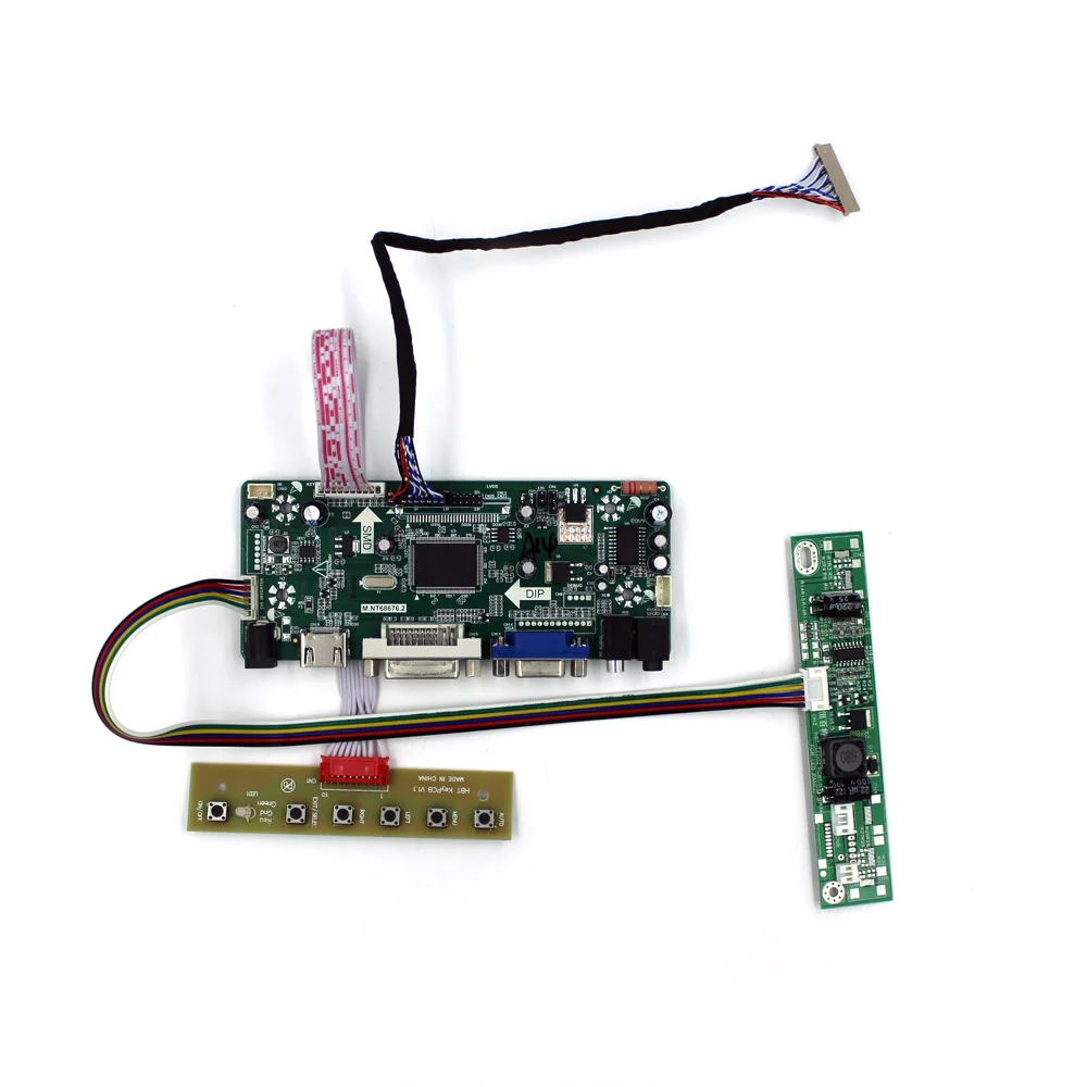 

HD MI VGA DVI Audio LCD Controller Board NT68676 for 15inch G150XG01 V2 1024x768 LCD Screen