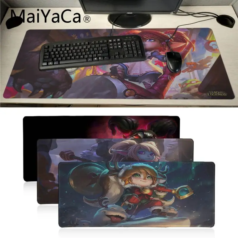 MaiYaCa высококачественный игровой коврик для мыши ноутбука League of Legends Poppy LOL