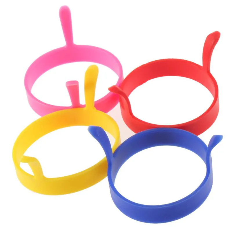 Силиконовая омлетная форма модель кольца для яиц жарки инструменты готовки