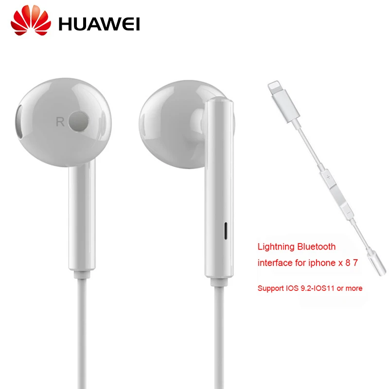 Гарнитура huawei Honor AM115 для P10 P9 P8 mate Bluetooth интерфейс iphone X 8 7 поддержка IOS9.2 IOS11 и