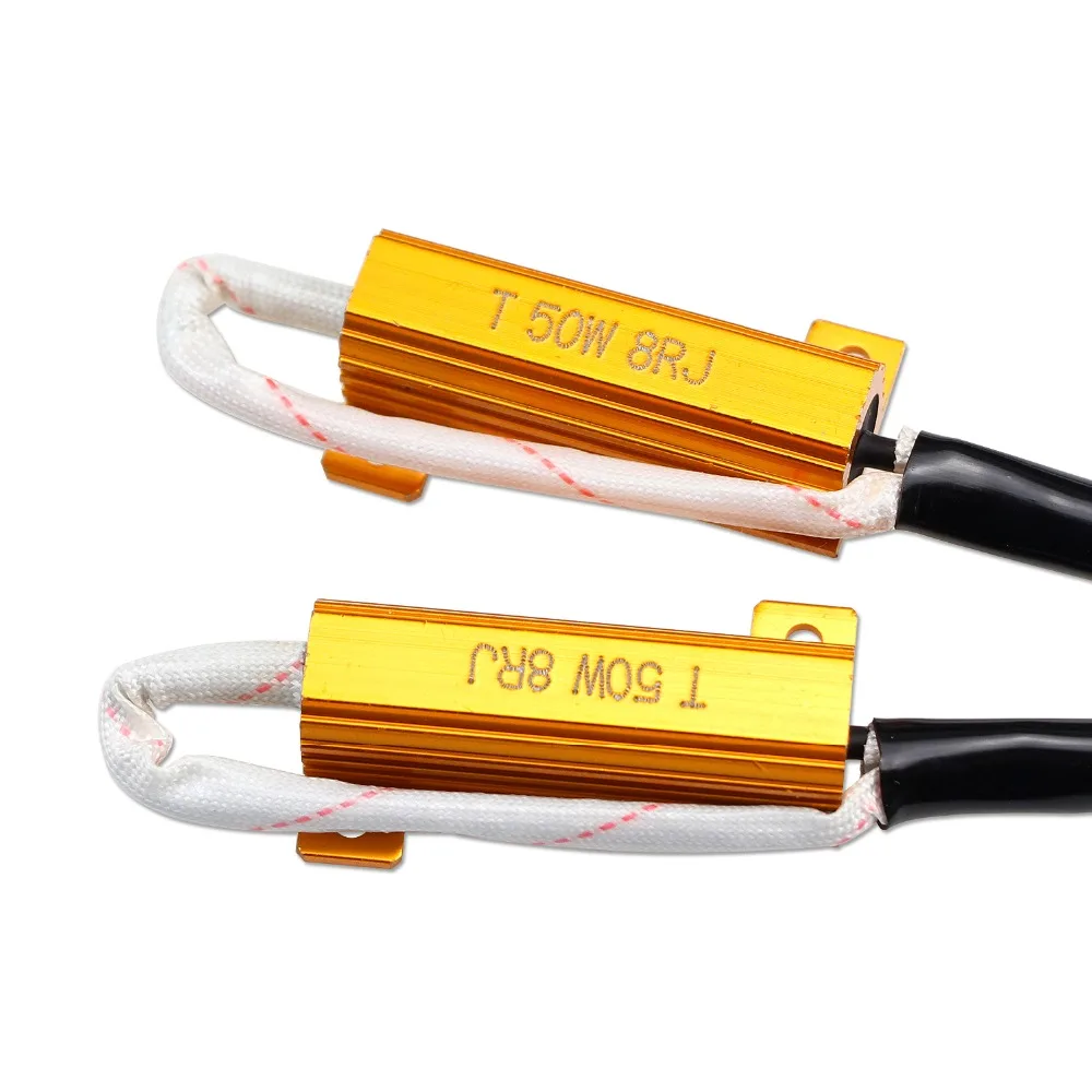 LEADTOPS 2 шт. H4 H7 светодиодный декодер нагрузочный резистор для H8 H9 H11 9005 9006