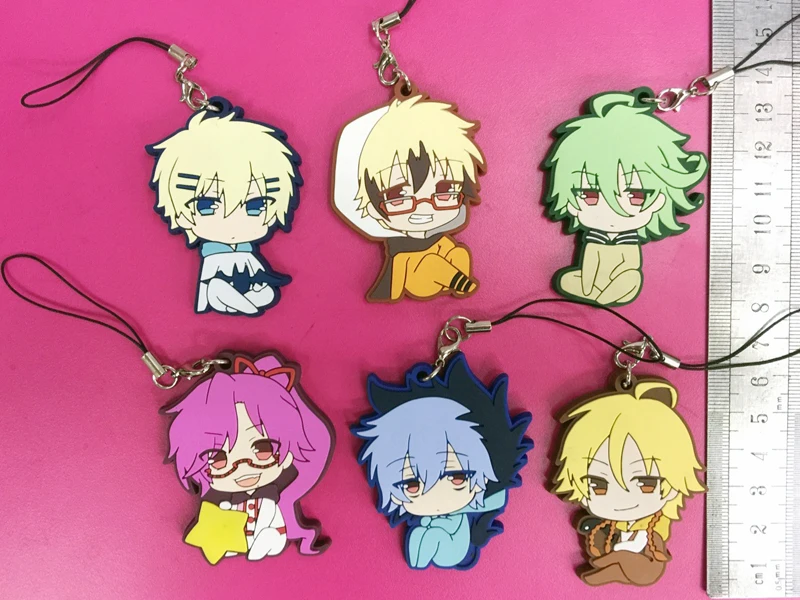 10 шт./партия Аниме Servamp цифры sleepy ash Куро сирота Mahiru Alicein Mikuni ПВХ Рисунок телефон
