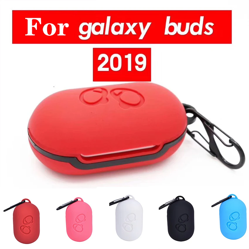 Для samsung Galaxy Buds чехол силиконовый защитный чехол беспроводной Чехол для наушников для samsung Buds чехол для наушников с карабином