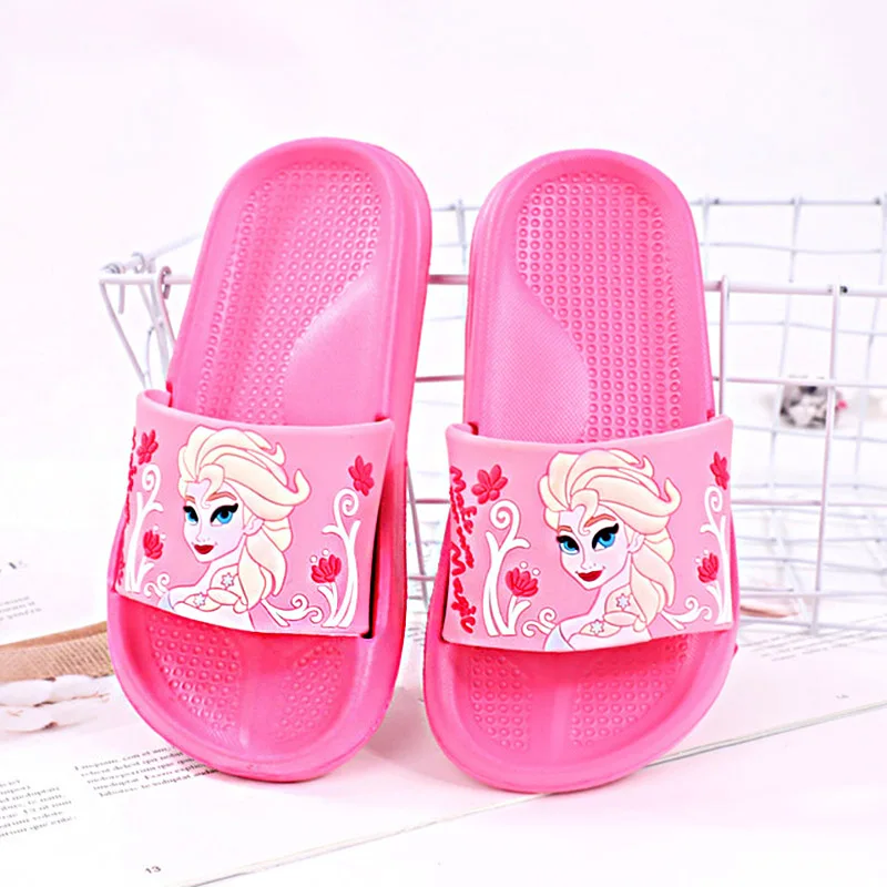 Тапочки для девочек с мягкой подошвой Легкие Нескользящие повседневные домашние