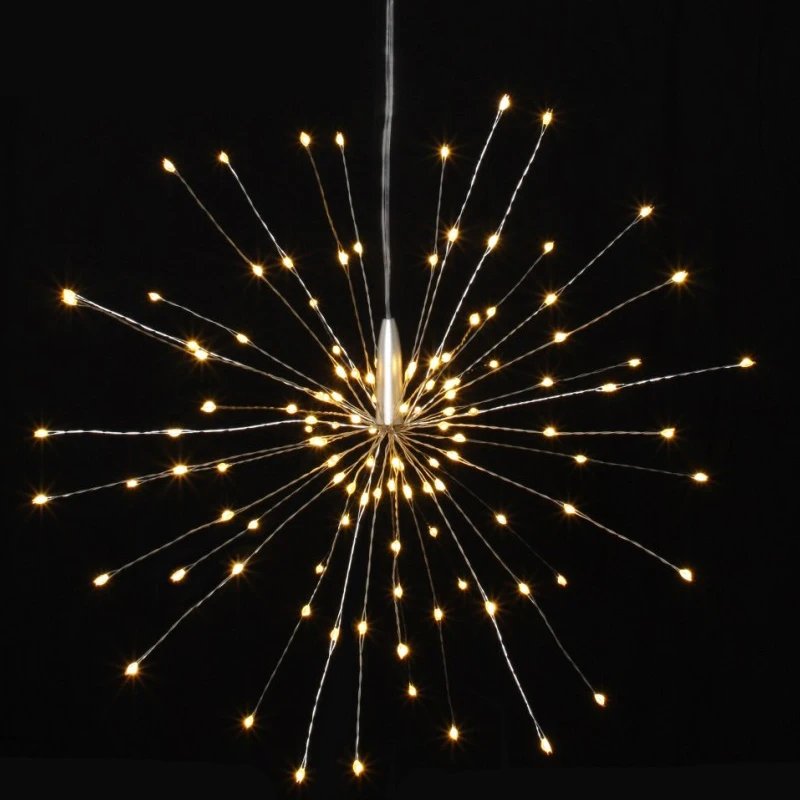 XML DIY 150 светодиодная сказочная гирлянда на батарейках Starburst Праздничная лампа с
