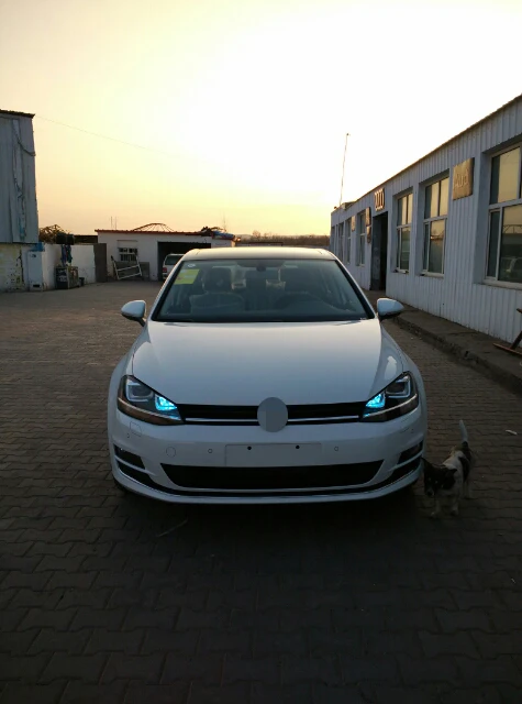 2 шт. Ксеноновые белые светодиодные лампы PW24W для Golf MK7 VII rline 7|free golf|bulb ledvw vw |