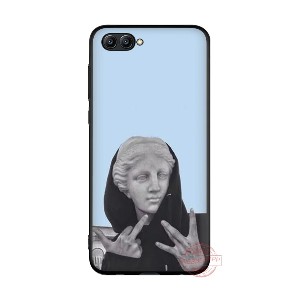 WEBBEDEPP Mona Lisa Art David lines ТПУ чехол для телефона Honor 6A 7A 2 ГБ/3 ГБ Pro 7C 7X 8X 8C 9 10 Note10 8 Lite |