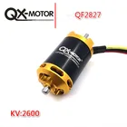QX-Motor QF2827 3800kv 3500kv 2600kv 2300kv 1800kv, бесщеточный двигатель для 70 мм выпуска вентилятора, детали