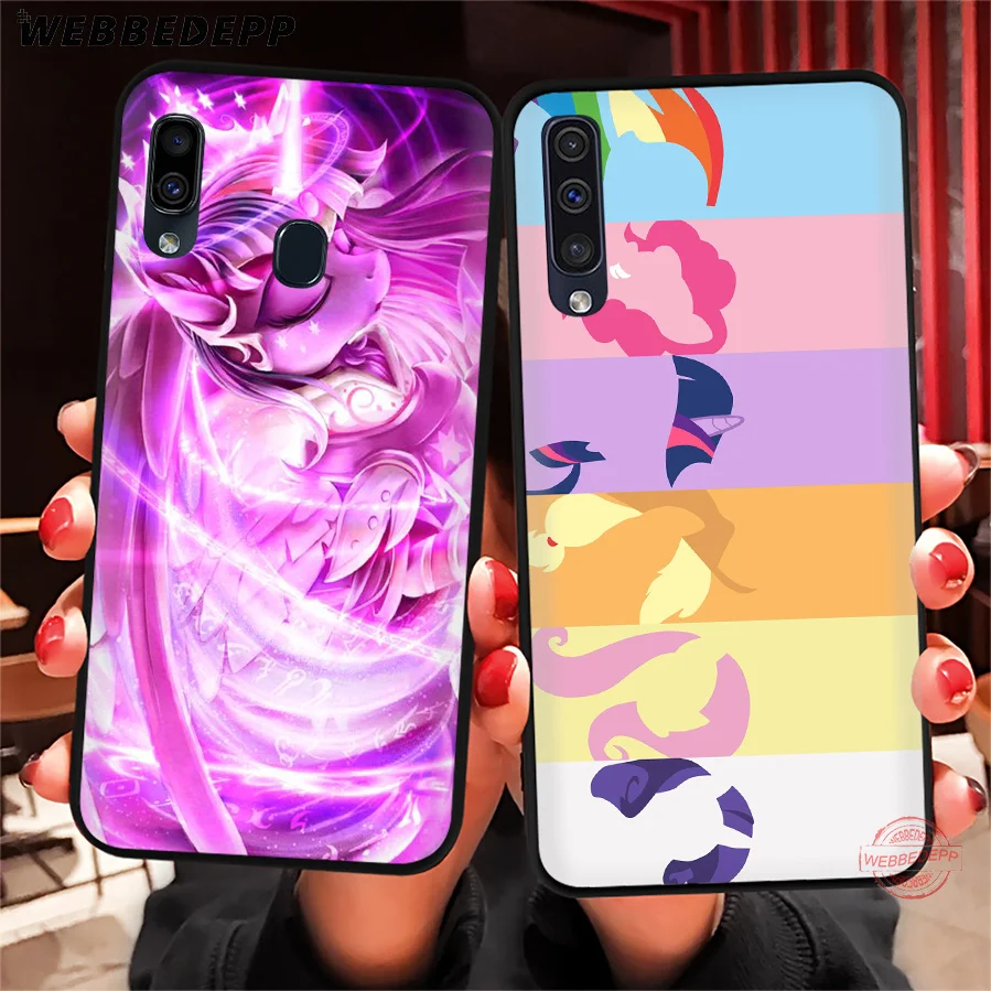 WEBBEDEPP My Little Pony Friendship is Magic Soft Phone Case for Samsung A50s A40s A30s A20s A10s A60 A70 M10 M20 M30 M40 Cases | Мобильные